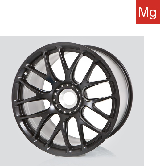 Benefits of lightest wheels stretch far beyond reduced fuel consumption Magnesium wheel